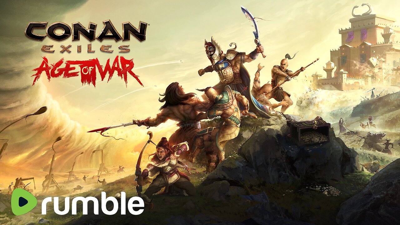 We are Playing Conan Exiles w/Friends