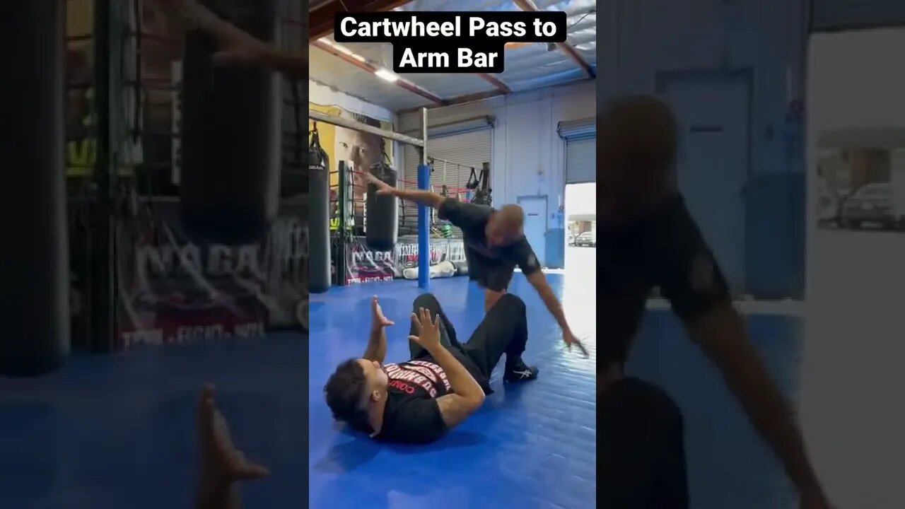 Cartwheel Pass to Arm Bar