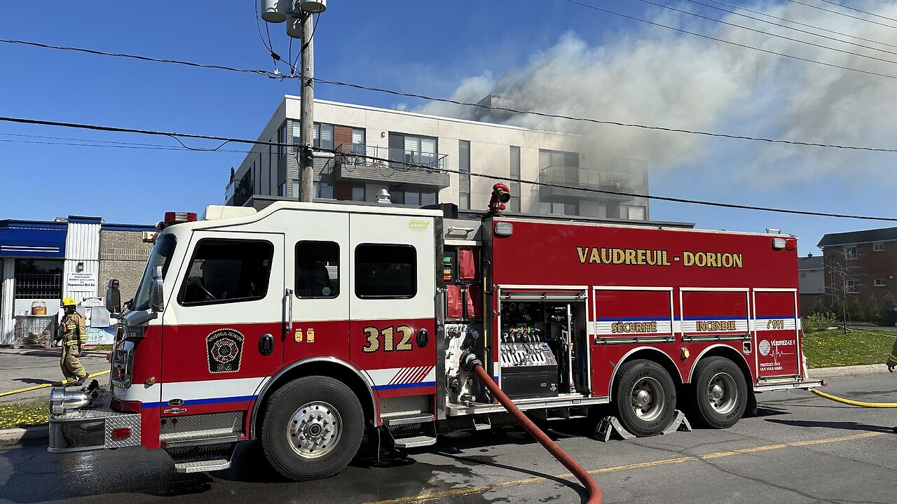 Feu VD rue Chicoine