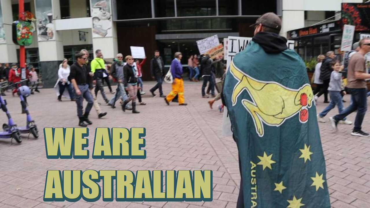 "We Are Australian" Canberra Freedom Choir! WW Rally for FREEDOM