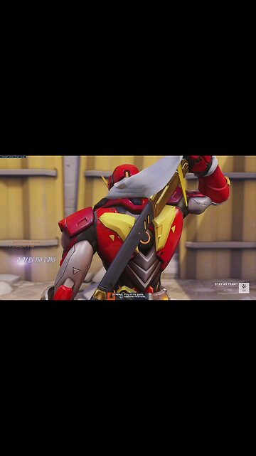 Coming in from the rafters, Genji with POTG