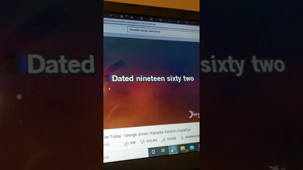 He stopped loving her today