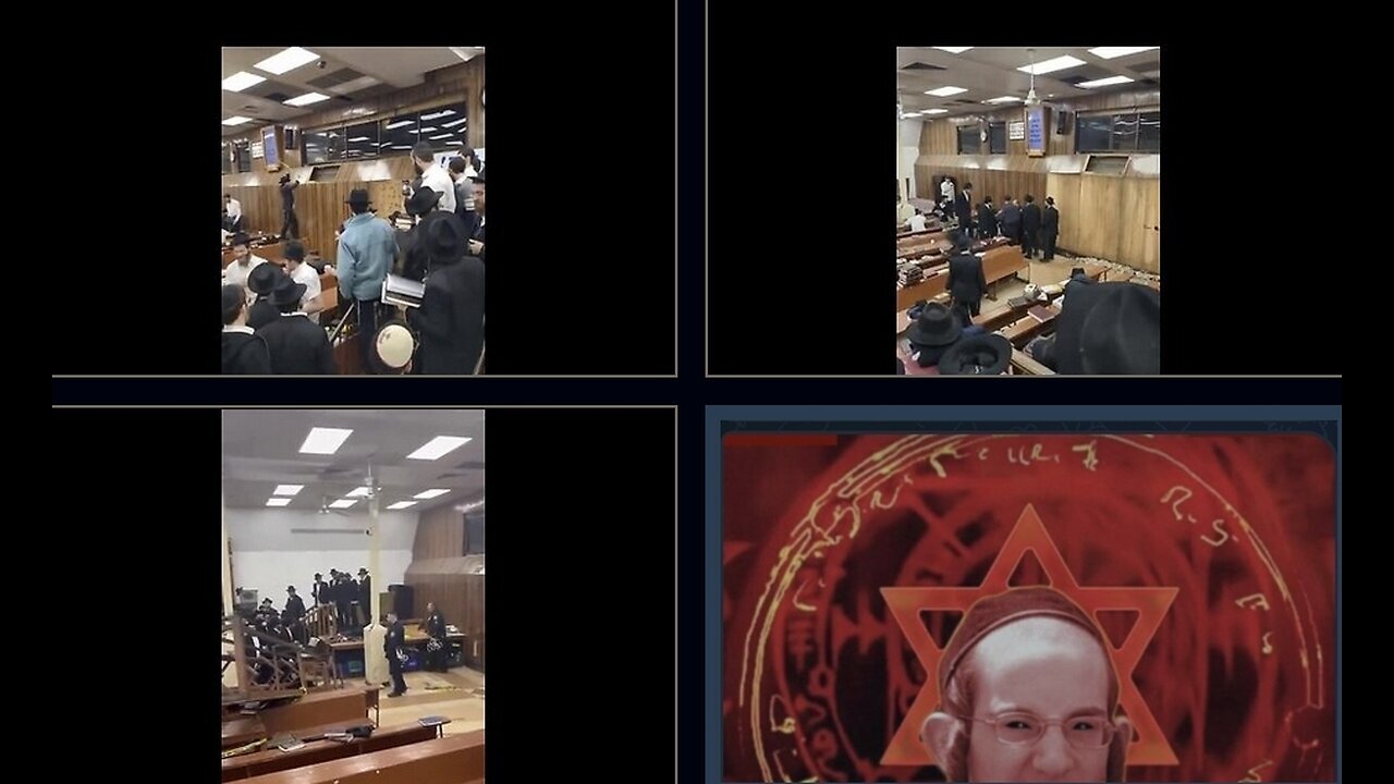🔥SYNAGOGE DES SATANS🔥RAZZIA in der Zentrale der CHABAD LUBAVITCH MAFIA🙈🐑🐑🐑 COV ID1984