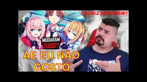 REACT 12 MUDANÇAS DO ANIME vs ORIGINAL de YOUKOSO! - MELHOR DO MUNDO