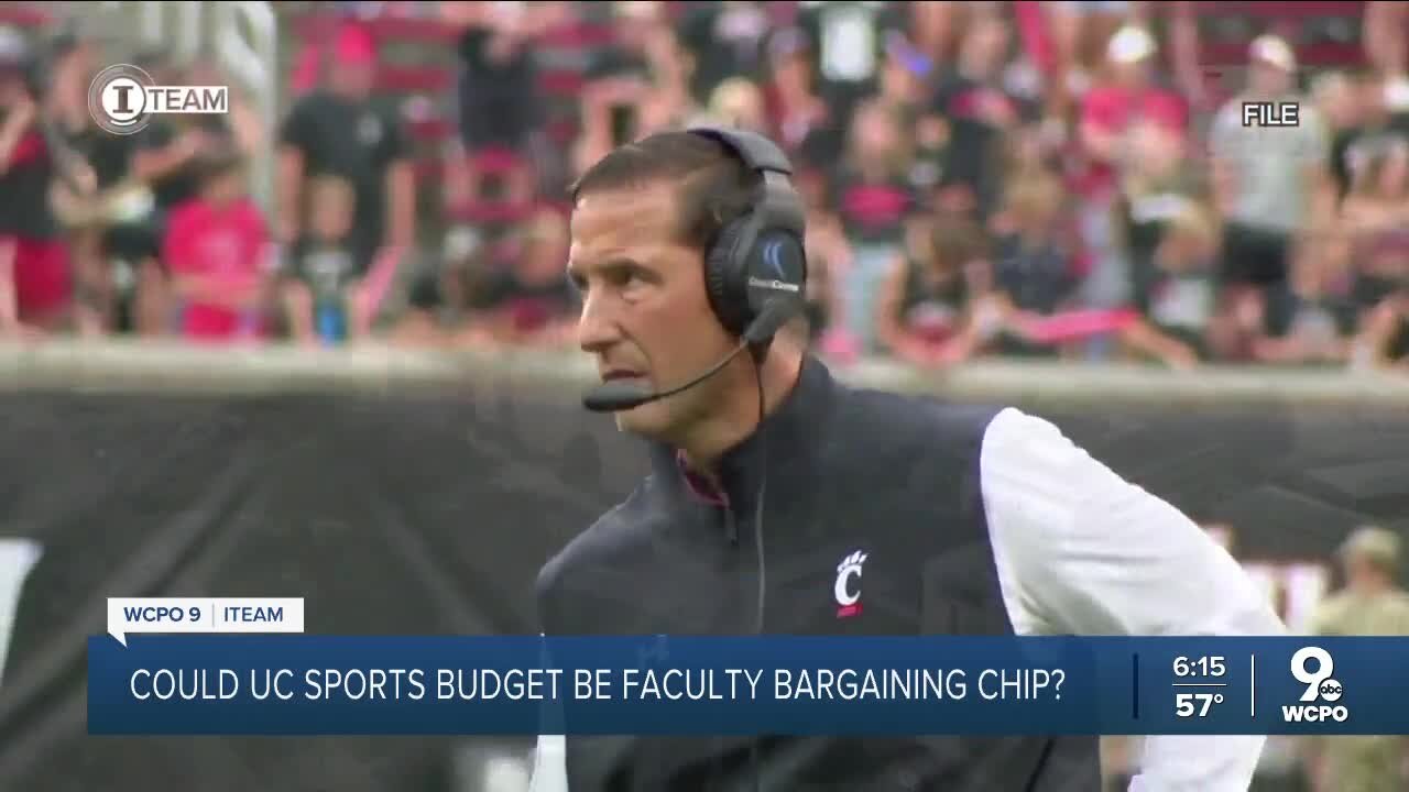 Could Cincinnati's sports budget be faculty bargaining chip?