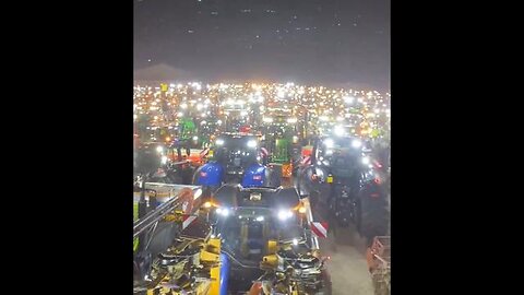 German farmers prepare history's biggest protest against their government.