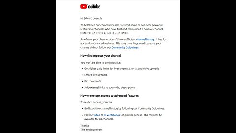 Channel Profiling!!! Don't give in!!! 