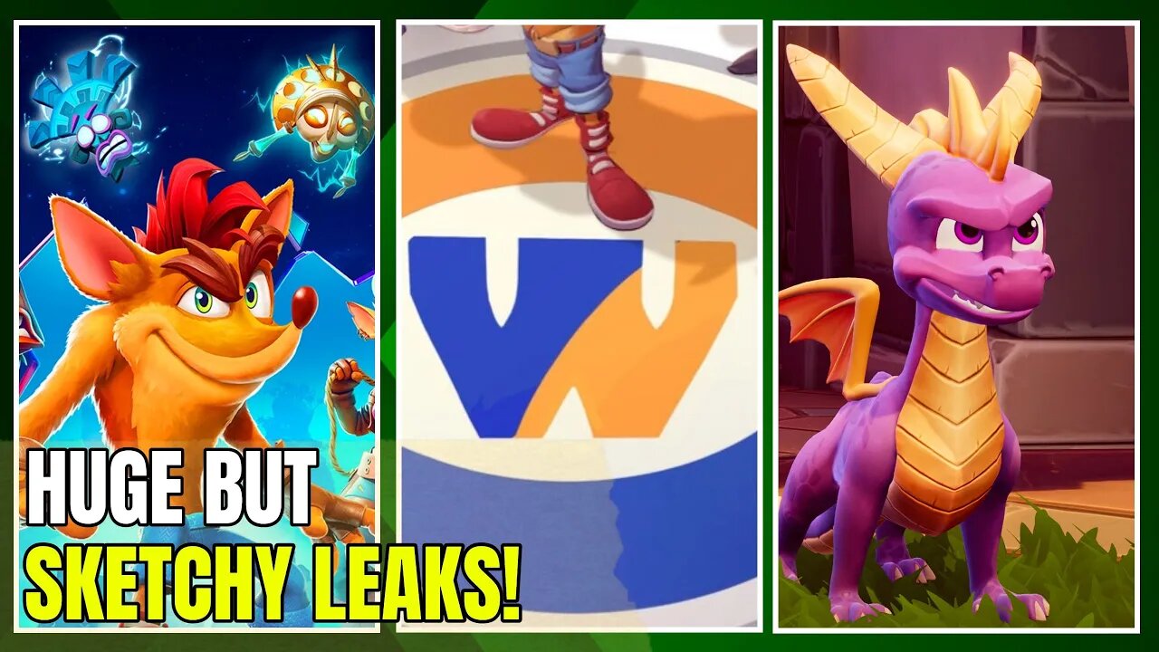 HUGE (Sketchy) Leaks On Crash Bandicoot 5, Spyro 4 & Wumpa League!