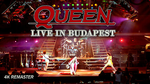 Queen - Live in Budapest - 1986 - 4k Enhanced Remaster