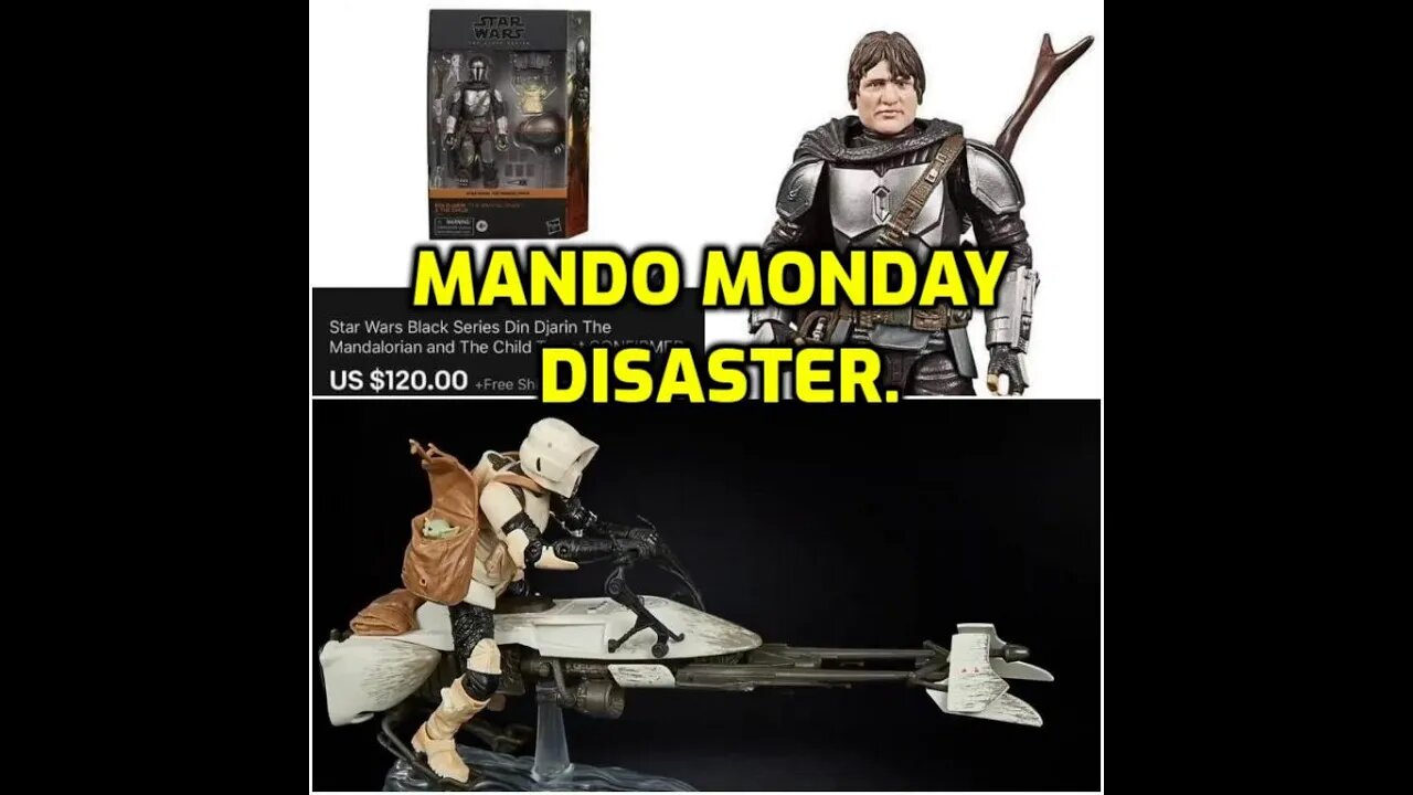 MANDO MONDAYS DISASTER - STAR WARS BLACK SERIES MANDALORIAN TARGET EXCLUSIVE - NINJA KNIGHT