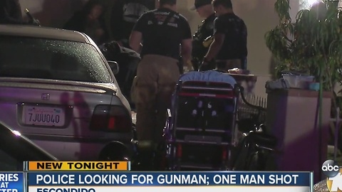 Police looking for gunman