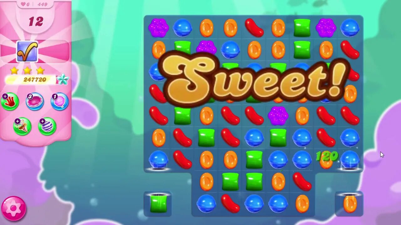 Candy Crush Saga Level 449