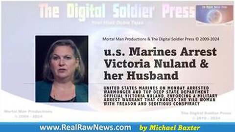 U.S. Marines Arrest Victoria Nuland and her Husband (Allegedly)