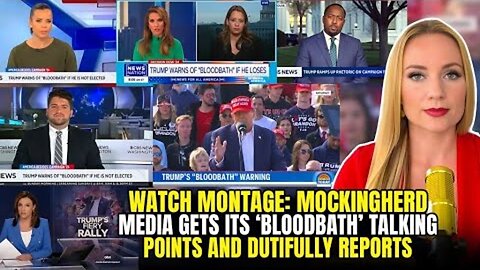 MOCKINGHERD MEDIA GETS ITS 'BLOODBATH' TALKING POINTS AND DUTIFULLY REPORTS