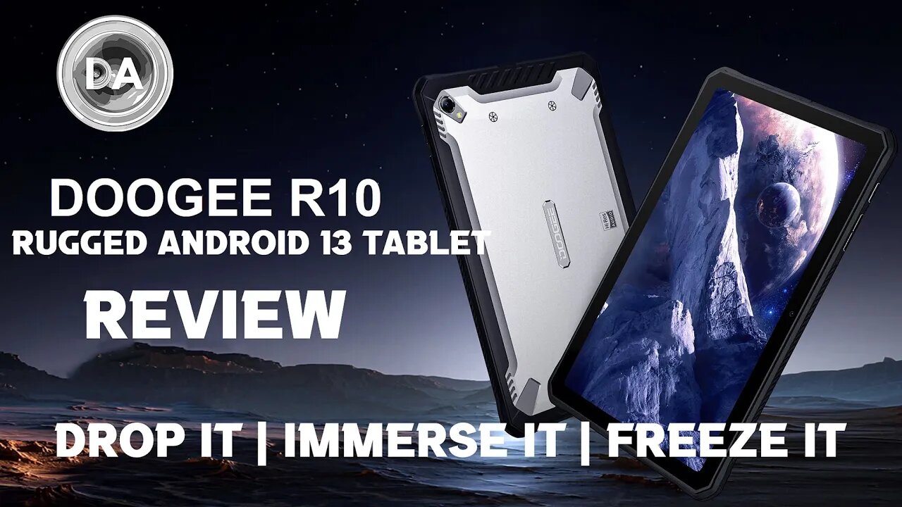 Doogee R10 Rugged Android 13 Tablet Review | Drop It, Immerse It, Freeze It