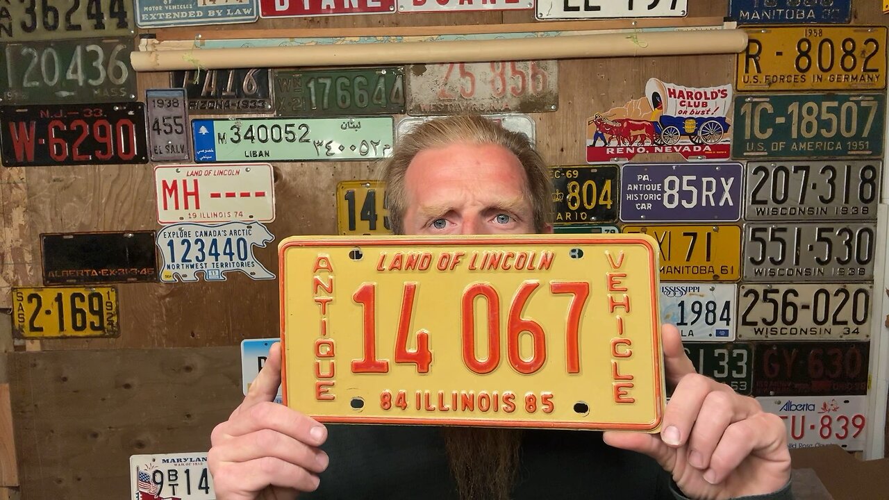 Mystery license plate package 204