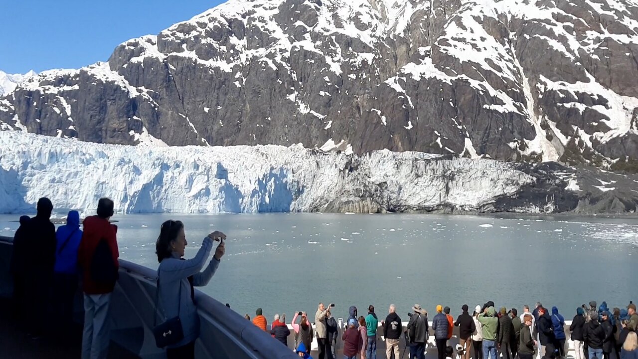 Glacier bay Alaska from the Ship | Cruise Ship passenger