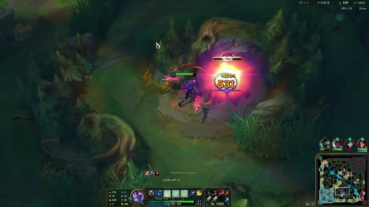 5/0/3 Jungle Kha'Zix Gameplay - Slightly Screwed up the recording & started it late