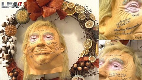 DECAPITATED TRUMP WREATH PLACED IN AZ COMMUNITY!