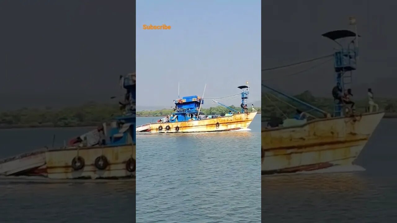 #shorts #viral #youtubeshorts #shortvideo #naturephotography #goa #travel #trawler #fishing #nature