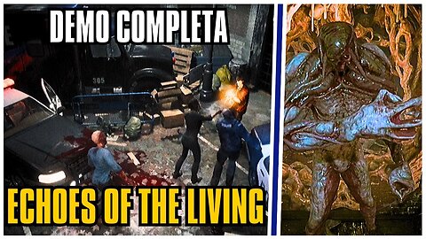 Survival Horror Inspirado Nos REs Clássicos | #EchoesOfTheLiving | Testando A Demo