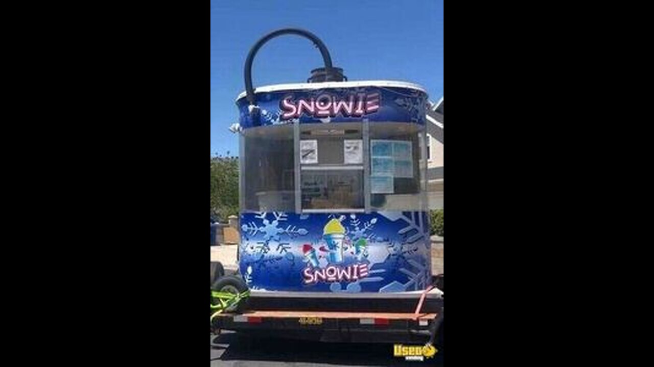 Preowned 6' x 8' Snowie Snowball Trailer | Mobile Food Unit for Sale in Idaho