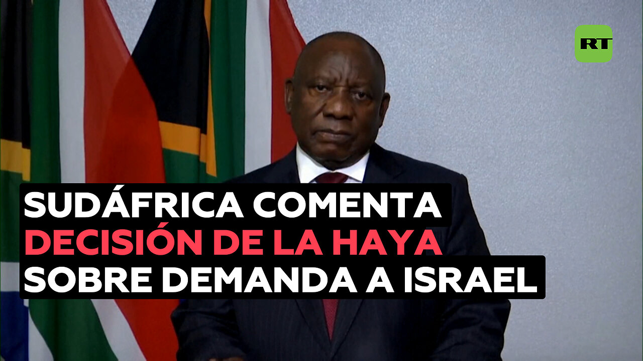 Sudáfrica comenta la decisión del tribunal de la ONU sobre la demanda contra Israel por genocidio