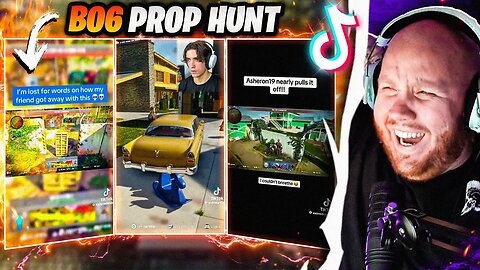 TIM REACTS TO THE FUNNIEST BO6 PROP HUNT MOMENTS...