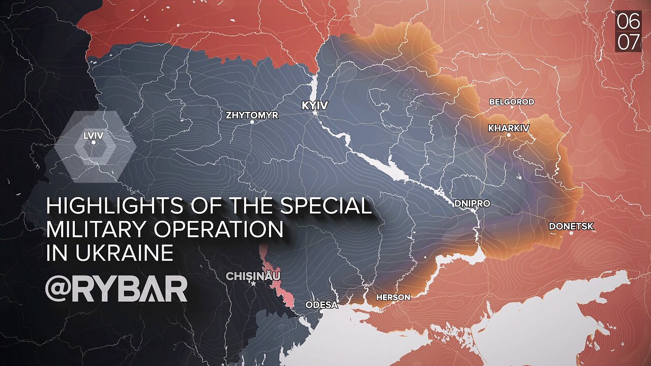 Highlights of Russian Military Operation in Ukraine on July 6th 2023 (more infos in the description)