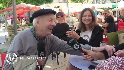 Robert - Habitant architecte - Maché des Halles - Radio Biarritz [en direct 🔴]