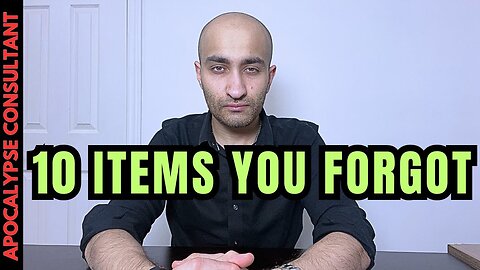 10 Prepping Items You Forgot To Stockpile