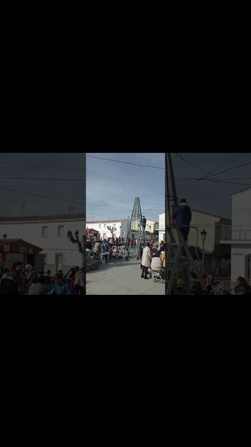 Vamos a decorar el Árbol de Navidad (Pueblonuevo del Guadiana)😁😸👍
