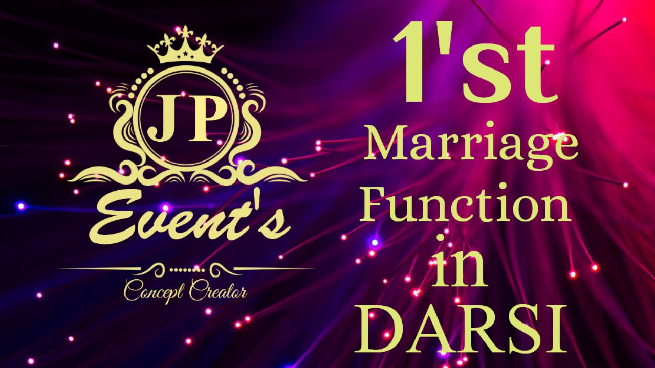 JP Events marriage program