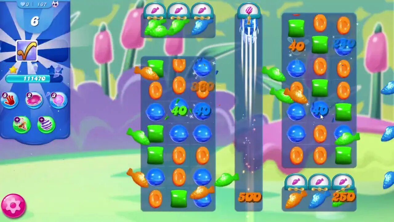 Candy Crush Saga Level 167