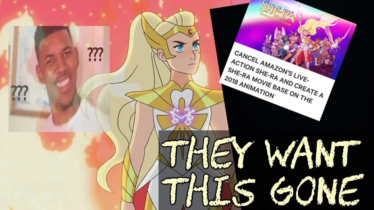 Netflix She-Ra fans aim to CANCEL Live-Action Amazon REBOOT! #shera #amazon #liveaction