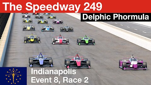 The 3rd Running of the Speedway 249 from Indianapolis・Race 2・Phormula on AMS2