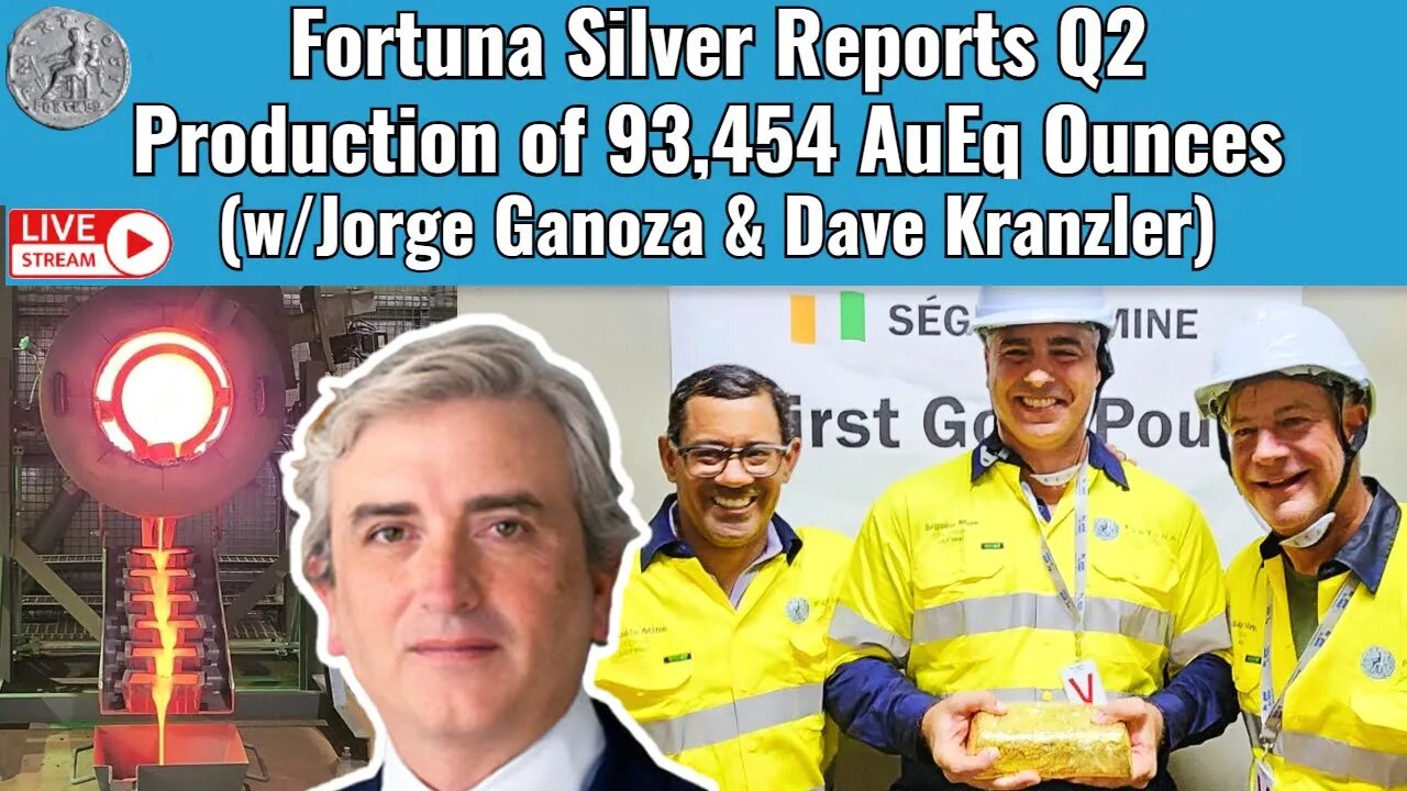Fortuna Silver Reports Q2 Production of 93,454 AuEq Ounces