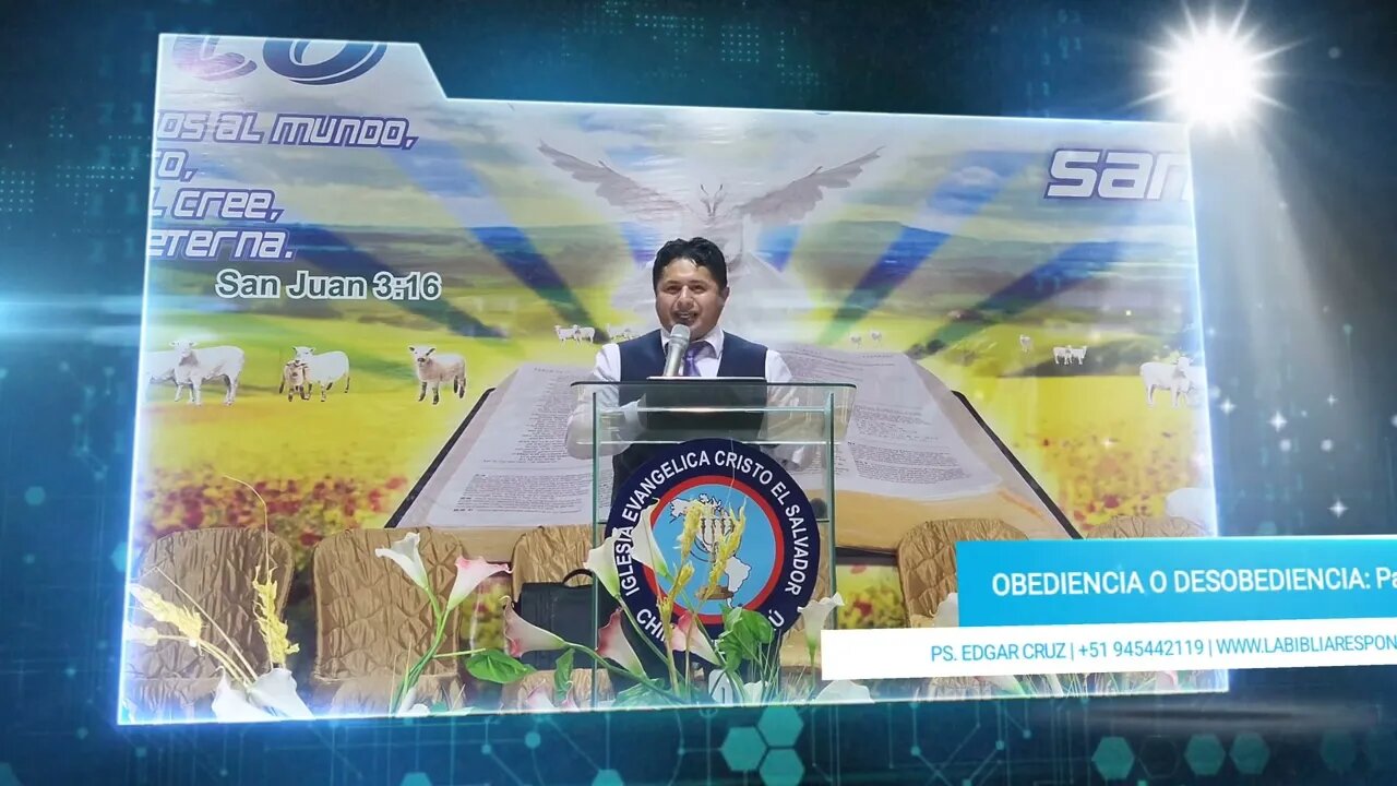 OBEDIENCIA VS DESOBEDIENCIA: Parte 2 - EVANGELISTA EDGAR CRUZ
