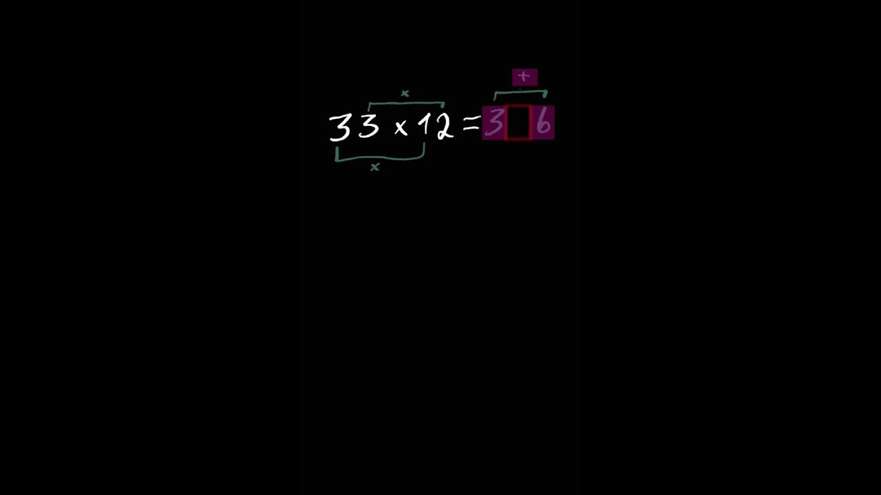 Matemática Básica Truque Multiplicação #00001 #shorts