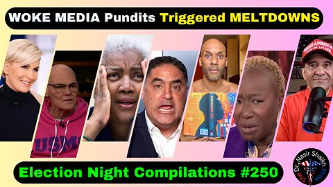 WOKE Liberal Media MELTDOWN TRIGGERED TDS Over 2024 Election Results - TRUMP Wins