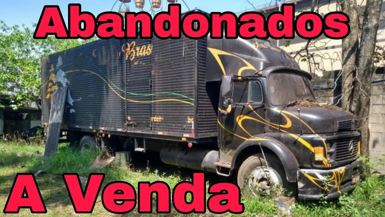 Ep.186 🚚 Caminhões Abandonados Repousando Brasil à Venda 📉 Oliveira Isaias