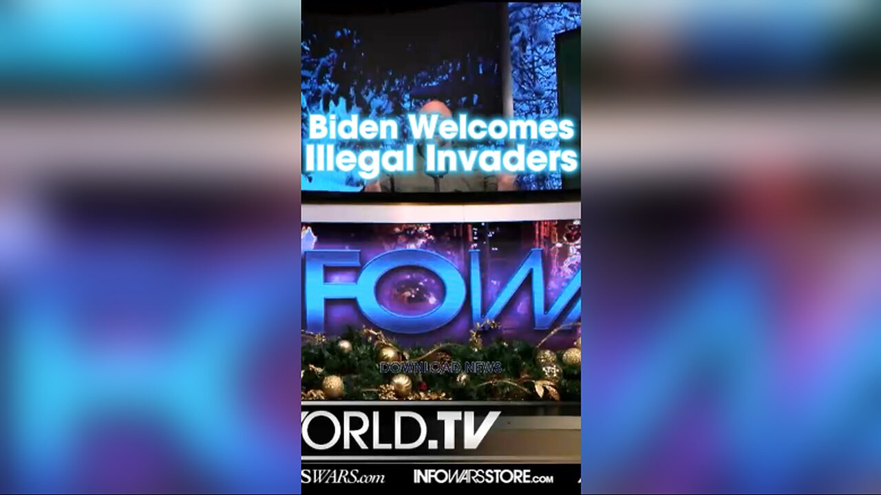 Alex Jones & Anthony Rubin: The Biden Regime Encouraged Illegals To Invade America - 12/12/23