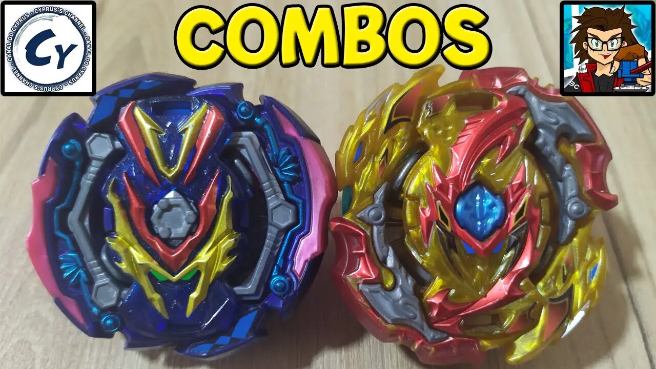 COMBO do CYPRUS vs COMBO do BEYBLADE GALAXY - JULGAMENTO GARANTIDO vs LIFE AFTER DEATH (+ Bônus)