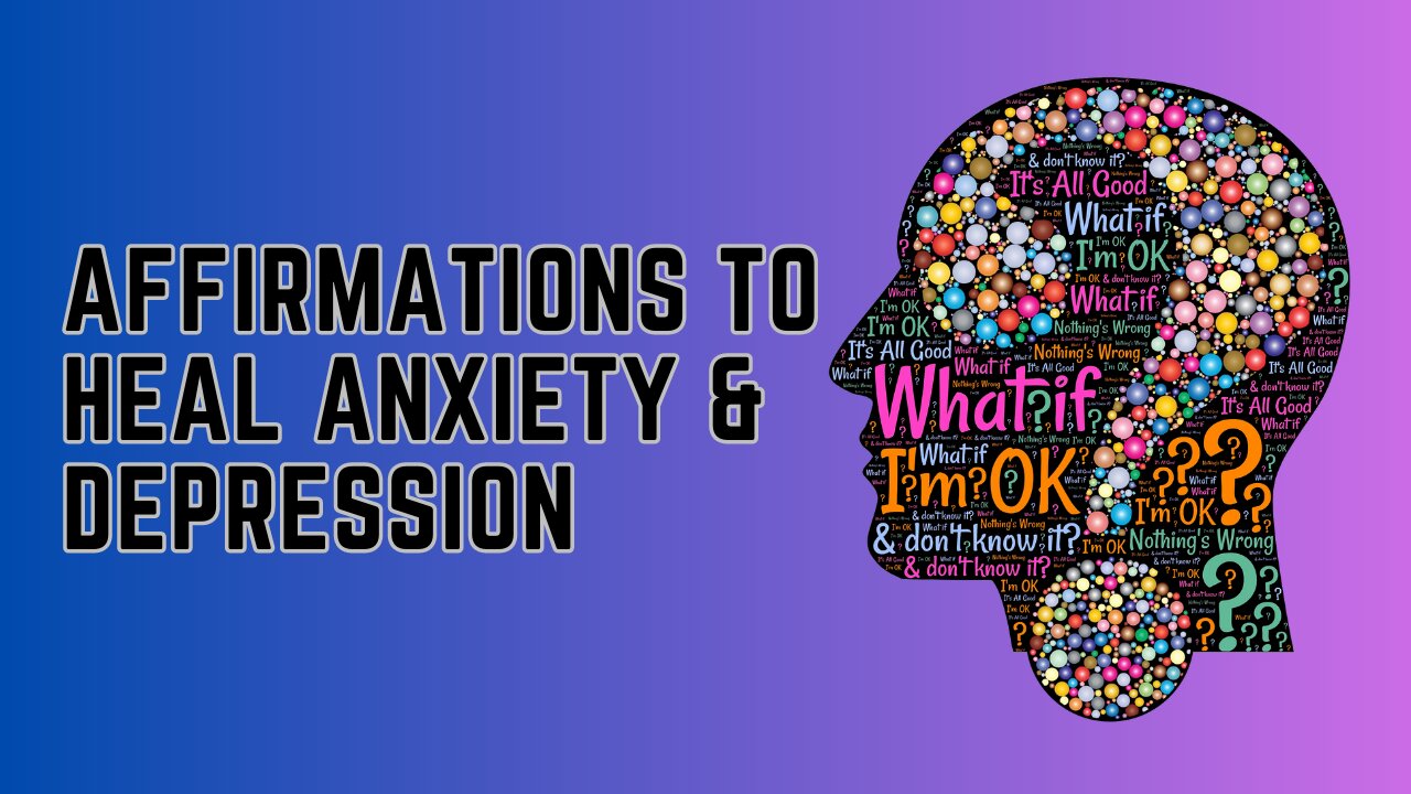 Positive Affirmations for Anxiety, Depression & Stress.