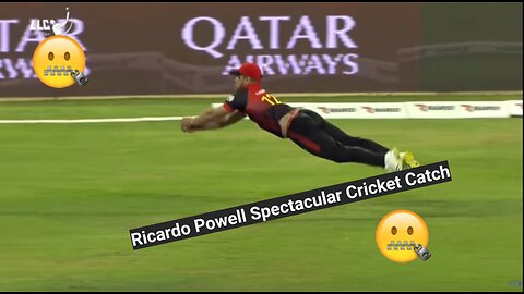 Ricardo Powell Spectacular Cricket Catch That Will Leave You Speechless!🤐