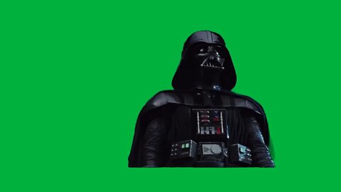 Green Screen Darth Vader