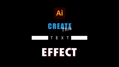 Create Text Effect in Adobe Illustrator #adobe_illustrator Designing Guru