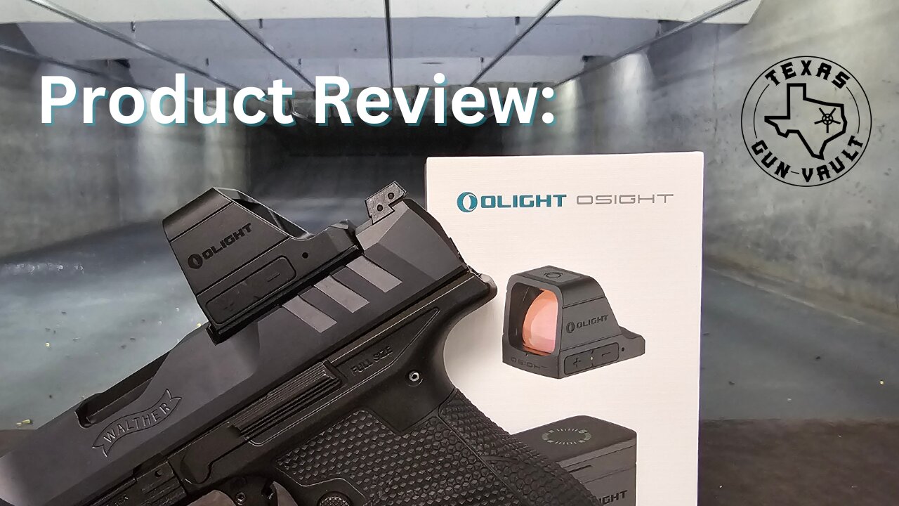 Product Review: Olight Osight - A Red Dot Sight from a Flashlight Company?