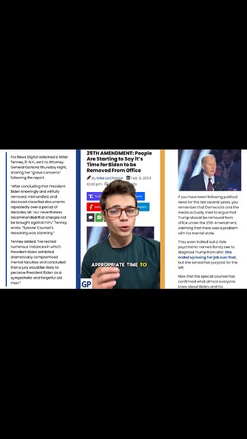 Victor Reacts: Invoke the 25th Amendment Now!