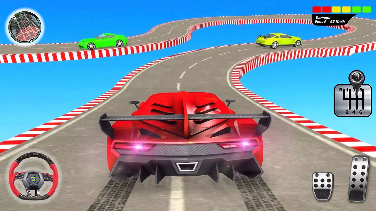 Sky Driving Game | GamingWeb 🎮